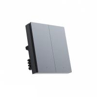Умный настенный выключатель Aqara Smart Wall Switch H1 (двойной без нулевой линии) (QBKG28LM)