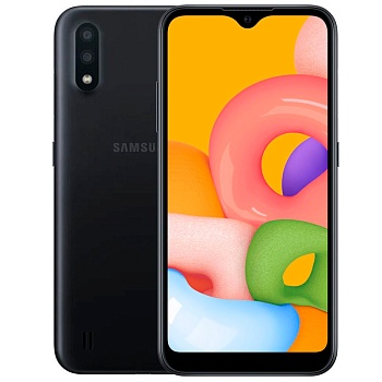 Смартфон Samsung Galaxy A01 (Черный)