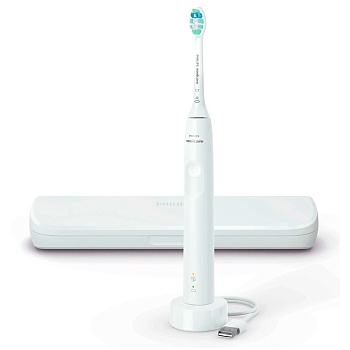 Звуковая зубная щетка Philips Sonicare 3100 HX3673 (Белый)
