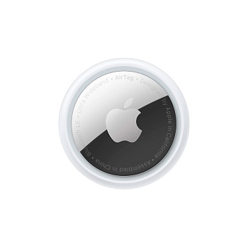 Трекер Apple AirTag белый/серебристый 1 шт.
