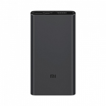 Аккумулятор Xiaomi Mi Power Bank 3 10000 (PLM12ZM) (Черный)