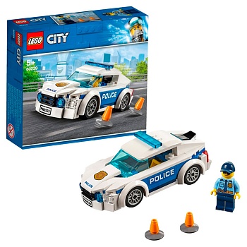 Конструктор LEGO City Police 60239 Автомобиль полицейского патруля