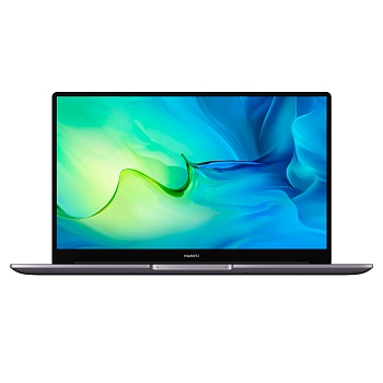 15.6" Ноутбук HUAWEI MateBook D 15 BoB-WAI9 (1920x1080, Intel Core i3 2.1 ГГц, RAM 8 ГБ, SSD 256 ГБ, Win10 Home), 53011UWY, серый