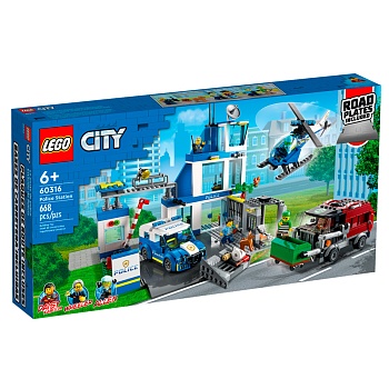 Конструктор LEGO City Police 60316 Полицейский участок